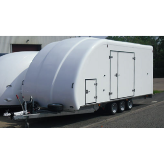 Woodford RL 6000 - Lukket trailer - 3.500 kg - Bred model - 2 aksler